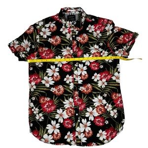 Cactus Menswear Men's Gray Slim Fit Shirt sz small Casual Button Up Short Sleeve